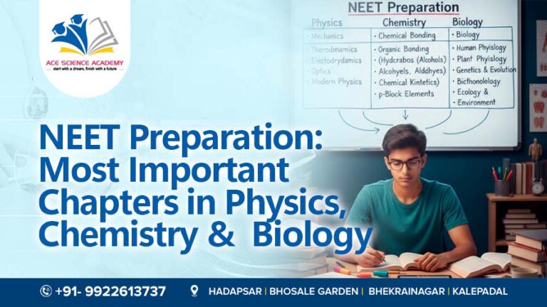 Subject-wise High-Yield Chapters for NEET: What to Prepare First — for Physics, Chemistry, Biology
