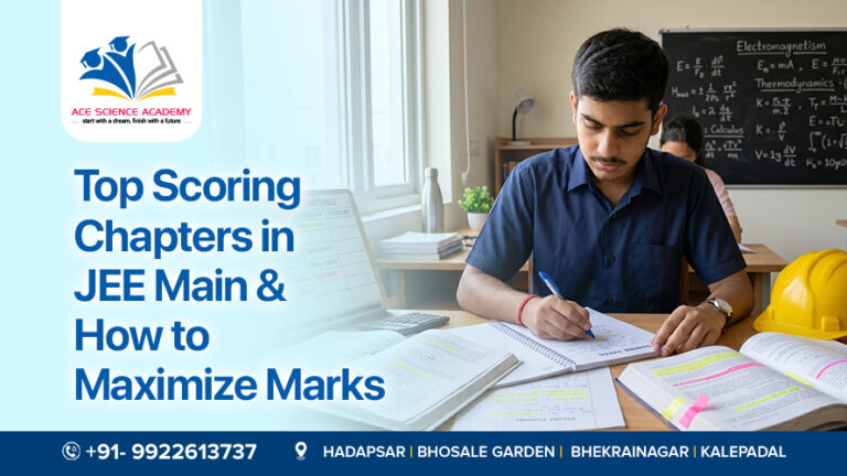 Top Scoring Chapters in JEE Main & How to Maximize Marks
