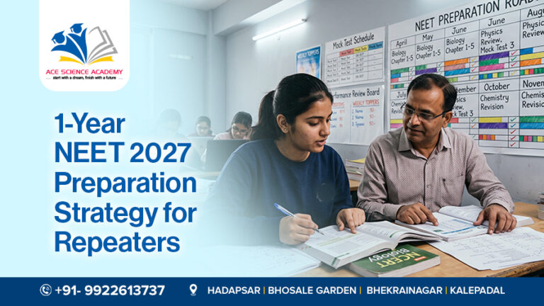 1-Year NEET 2027 Preparation Strategy for Repeaters
