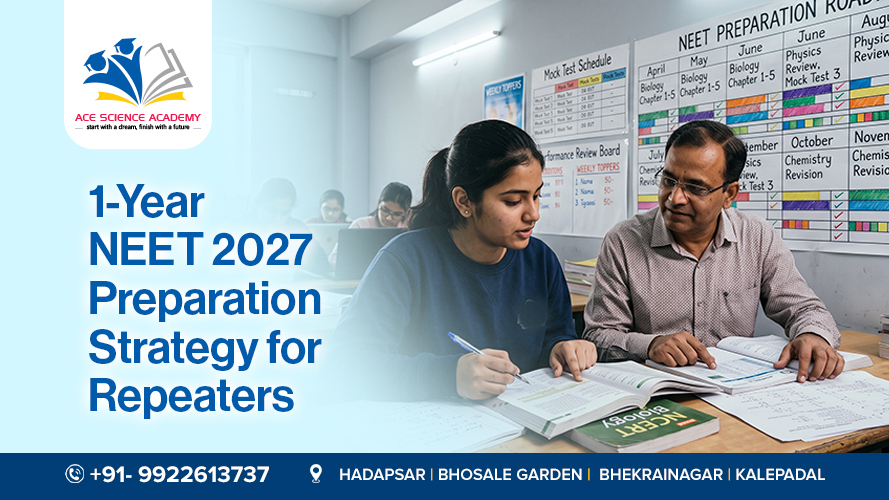 1-Year NEET 2027 Preparation Strategy for Repeaters